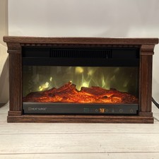 Usado, Aquecedor elétrico móvel para lareira sobretensão térmica 1200W modelo 30000768 sem controle remoto comprar usado  Enviando para Brazil