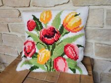 Coussin vintage laine d'occasion  Plonéour-Lanvern