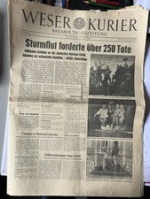 Weser kurier bremen gebraucht kaufen  Bremen