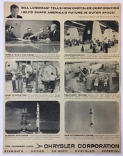 1958 Chrysler página de anúncio ~ AJUDA A MOLDAR O FUTURO DA AMÉRICA NO ESPAÇO SIDERAL comprar usado 1958 Chrysler página de anúncio ~ AJUDA A MOLDAR O FUTURO DA AMÉRICA NO ESPAÇO SIDERAL comprar usado  Enviando para Brazil