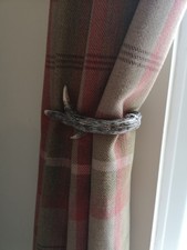 Tartan curtains antler for sale  SHEFFIELD