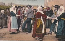 Carte postale mariage d'occasion  Saintes