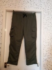 Mens green elasticated for sale  BOLTON