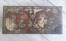 Vecchia scatola latta usato  Novara