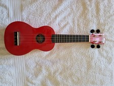 Red soprano ukelele for sale  CAMBORNE