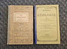 Livres elements geologie d'occasion  Hyères
