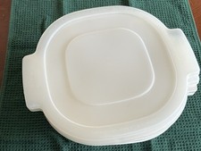 Usado, Panelas de micro-ondas Rubbermaid tigela 2Qt 5152 com vaporizador e 2 tampas 5018 comprar usado  Enviando para Brazil