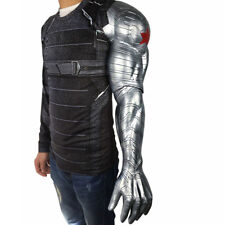 Soldado Invernal Bucky Barnes Armadura Braço Cosplay Guerra Civil Super-herói Armadura Adereços comprar usado  Enviando para Brazil