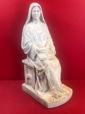 Sculpture plâtre sainte d'occasion  Saint-Julien-de-Vouvantes