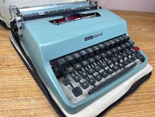 Usado, Ótimo! Máquina de escrever portátil Olivetti Lettera 32 manutenção vintage 1970 (Espanha) comprar usado  Enviando para Brazil