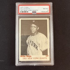 TCMA Willie Mays 1951 NY Giants 1975 PSA 8 segunda mano  Embacar hacia Mexico