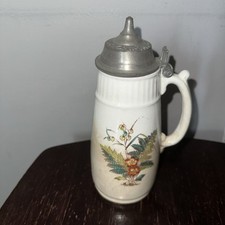 pitcher antique lidded tin for sale  Falls Church