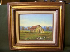 Hogan signed canvas for sale  Clarence Center