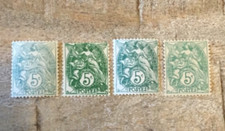 Timbres type blanc. d'occasion  Gazeran