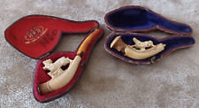 Pair vintage meerschaum for sale  SWANAGE