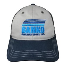 Chapéu caminhoneiro Banko Overhead Doors Inc Snapback multicolorido sistema operacional malha traseira distrito comprar usado  Enviando para Brazil