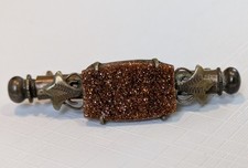 Antique goldstone etui for sale  VERWOOD