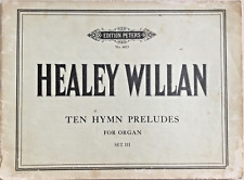 MÚSICA DE ÓRGÃO - WILLAN, HEALEY: DEZ PRELÚDIOS DE HINOS - CONJUNTO III comprar usado  Enviando para Brazil