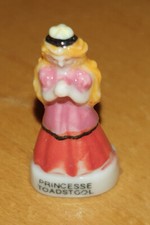Estatueta oficial de porcelana 1992 Nintendo Super Mario Bros Peaches Peach comprar usado  Enviando para Brazil