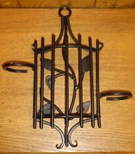 Vintage black wrought for sale  Denver