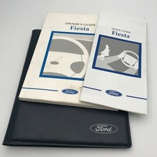 Manual do proprietário Ford Fiesta pacote de livro 1995 a 2001  comprar usado  Enviando para Brazil