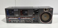 Sharp dual cassette for sale  Salisbury