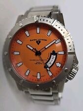 Swiss Legend relógio Atlantis automático masculino 50mm laranja Eta 2824 comprar usado Swiss Legend relógio Atlantis automático masculino 50mm laranja Eta 2824 comprar usado  Enviando para Brazil