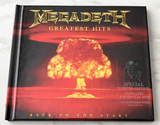 Megadeth Greatest Hits Back To The Start CD/DVD Digibook LTD ED. w/Hype Sticker! comprar usado  Enviando para Brazil