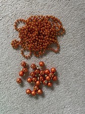 Bronze orange christmas for sale  BALERNO