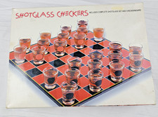 Shot glass checkers for sale  Plainwell
