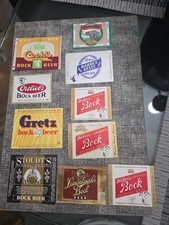 Vintage bock beer d'occasion  Expédié en Belgium