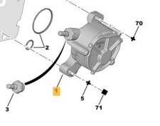 Vakuumpumpe peugeot 308 gebraucht kaufen  Leverkusen