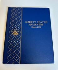 Usado, Moedas de 25 centavos Whitman Bookshelf Album #9440 Liberty Seated 1866-1891 comprar usado  Enviando para Brazil
