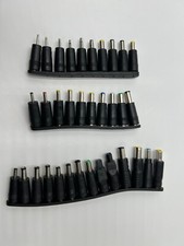 (CANTIDAD 4) 34 Puntas Cabezales AC DC Fuente de Alimentación Adaptador Cargador Enchufe Jack  segunda mano  Embacar hacia Mexico