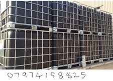 1000 litre black for sale  CROOK