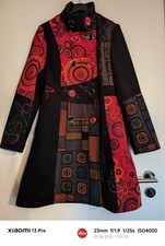 Kurzmantel mantel bunt gebraucht kaufen  Marburg