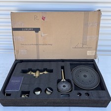 Sistema de chuveiro de luxo para banheiro profissional - Cor bronze/bronze, usado comprar usado  Enviando para Brazil