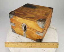 Caixa quadrada de madeira compensada reforçada trava de armazenamento tampa dobradiça maquinista resistente comprar usado Caixa quadrada de madeira compensada reforçada trava de armazenamento tampa dobradiça maquinista resistente comprar usado  Enviando para Brazil