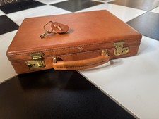 Aktenkoffer leder schloss gebraucht kaufen  Nürnberg