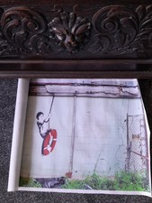 Banksy vinyl picture for sale  FILEY