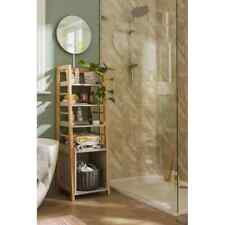 Bamboo mirrored tallboy for sale  BIRMINGHAM