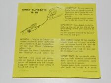 Jaune dinky toys d'occasion  Crouy