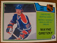 1983-84 O-Pee-Chee Wayne Gretzky NHL Scoring Leader #217 Edmonton Oilers GOAT comprar usado  Enviando para Brazil