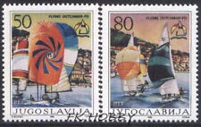 Yugoslavia 1986 Mi 2167-68 ** Żaglówki Sailing Segeln Ship Schiff, używany na sprzedaż  PL