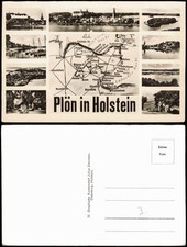 Ansichtskarte plön landkarten gebraucht kaufen  Ortrand