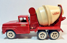 Vintage 1960 Tonka Concreto/Cimento/Misturador Caminhão - Vermelho e Branco - Mixer gira comprar usado  Enviando para Brazil