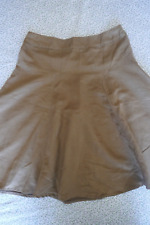 Jupe daim marron d'occasion  Ouzouer-sur-Loire