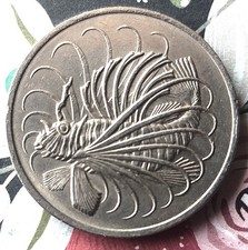 1972 singapore cents for sale  UK