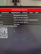 Dvr hikvision canali usato  Napoli