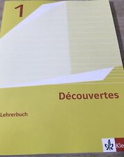 Decouvertes lehrerbuch ausgabe gebraucht kaufen  Linden